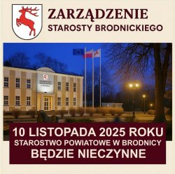 10 listopada br. starostwo będzie nieczynne